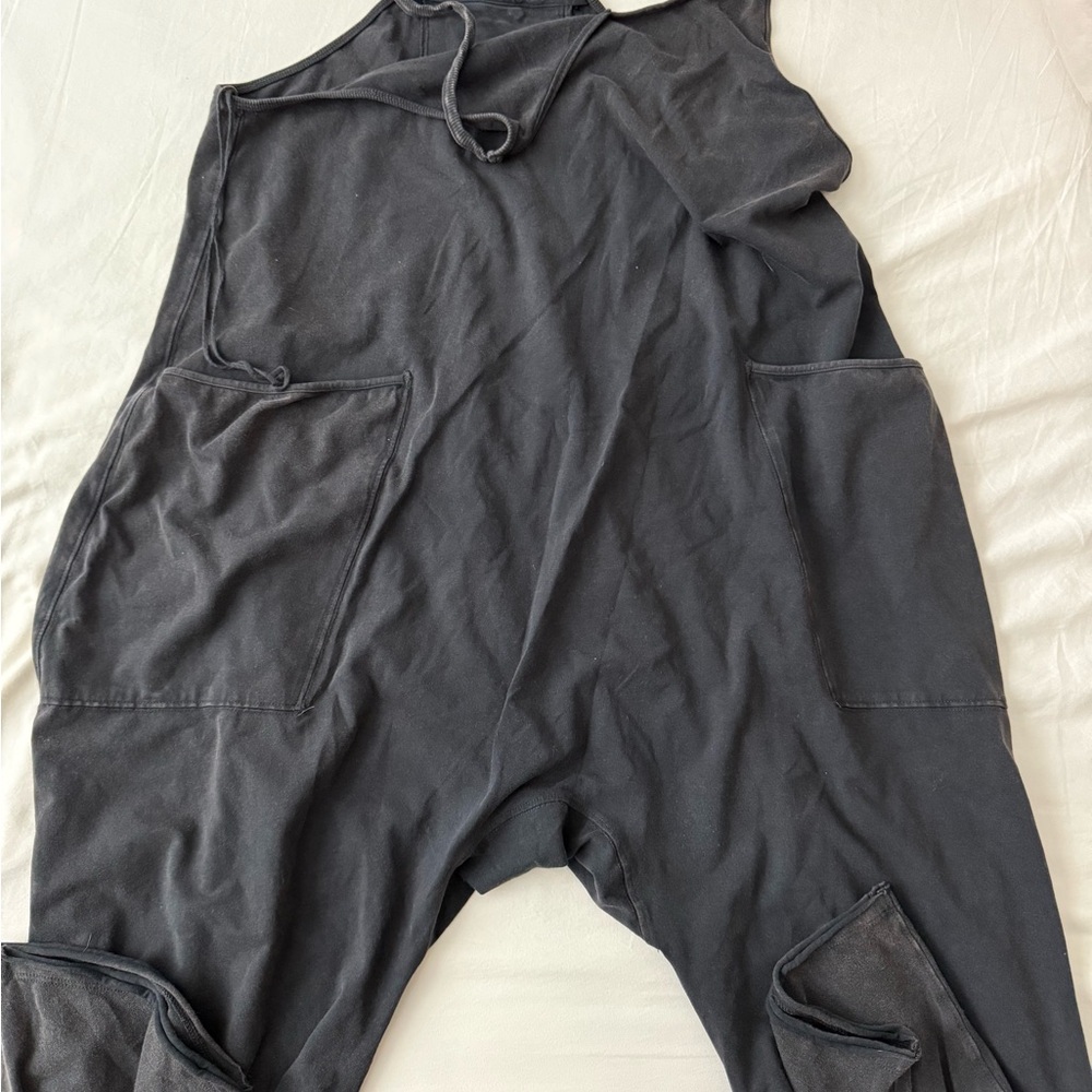 Free People Black Jumpsuit